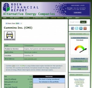 View company profile page