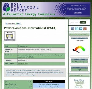 View company profile page